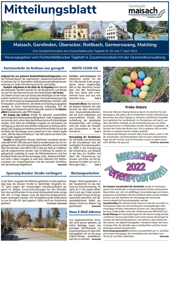 Mitteilungsblatt April 2022 S 1